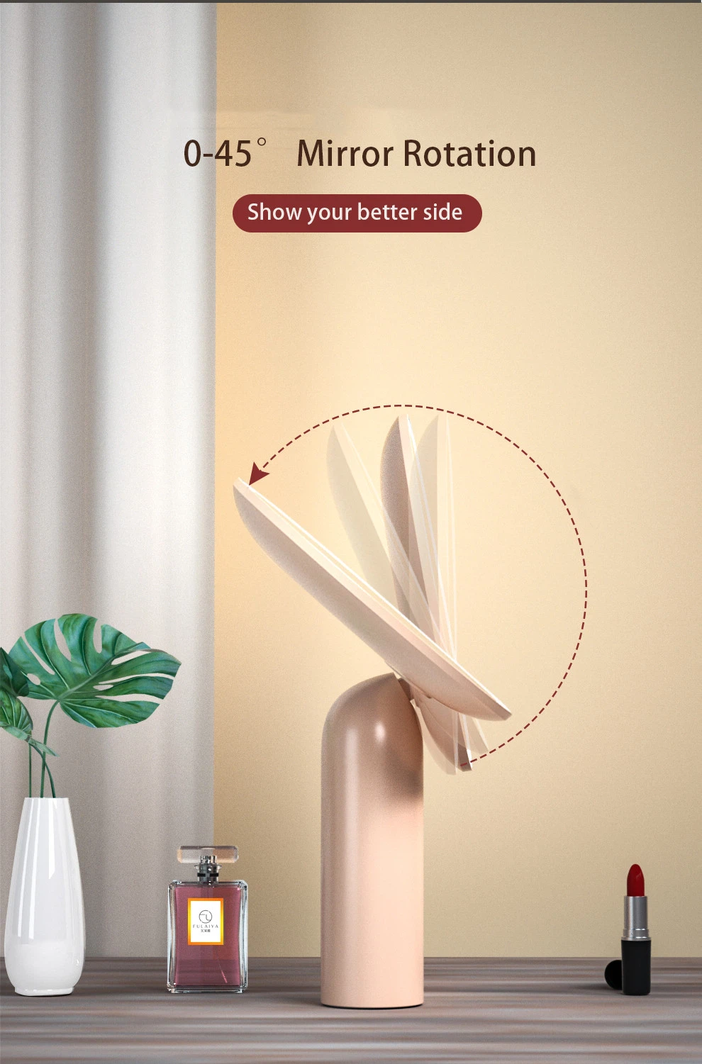 Touch Screen LED Cosmetic Mirror 4 Touch Screen LED Cosmetic Mirror 4